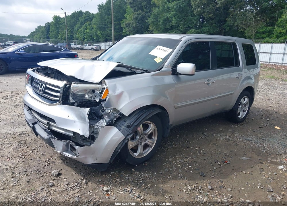 2015 HONDA PILOT EX VIN: 5FNYF3H49FB004777
