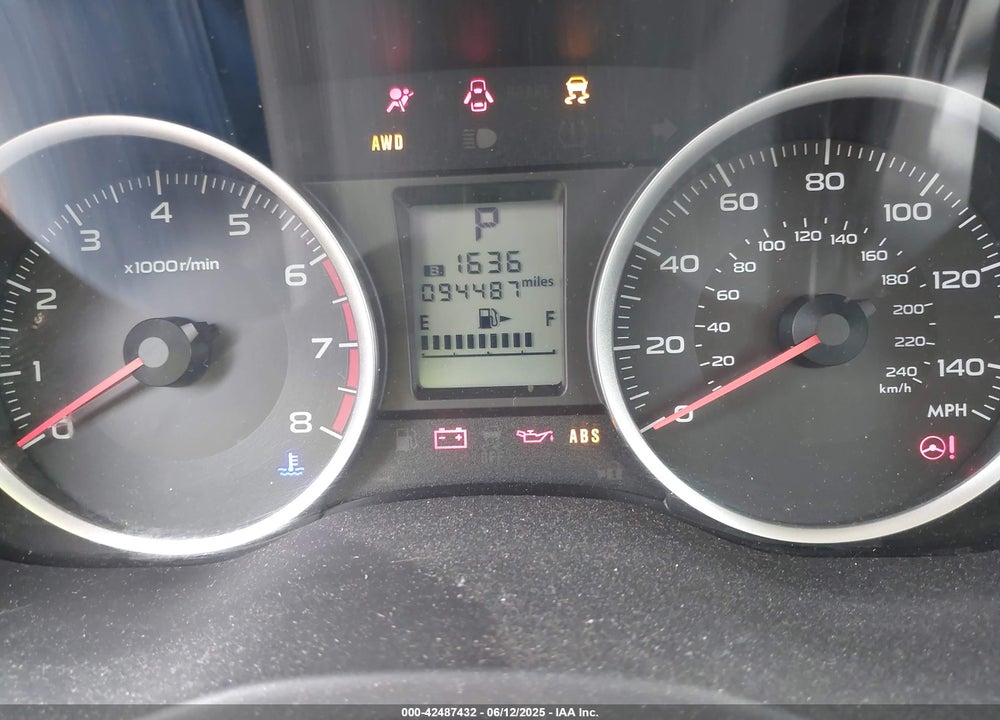 2015 SUBARU FORESTER VIN: JF2SJABCXFH422257