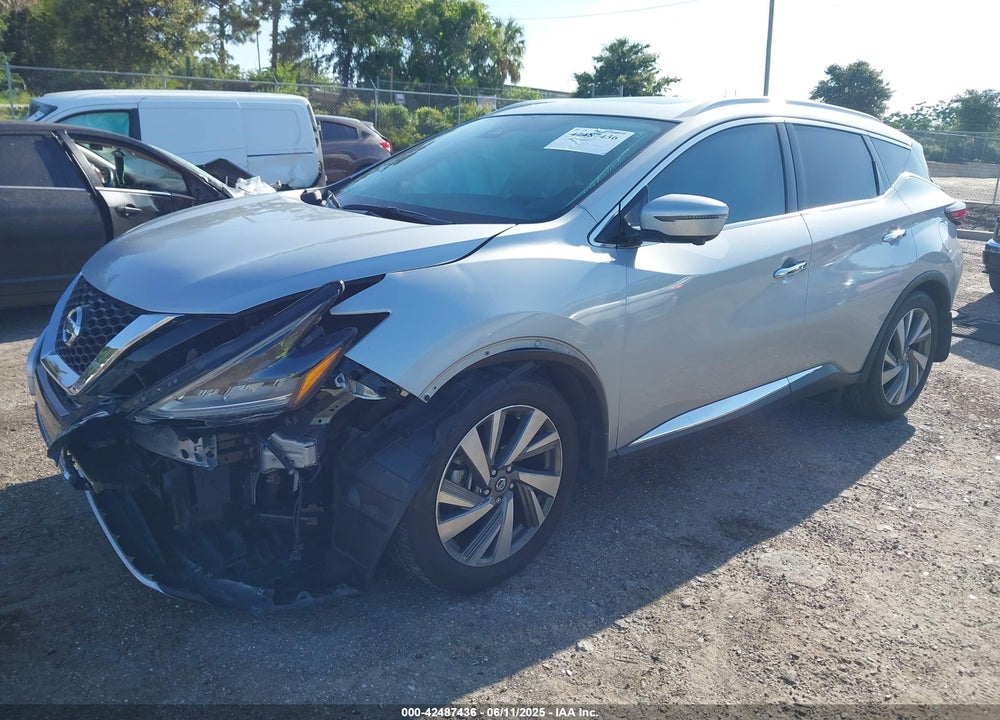 2020 NISSAN MURANO SL FWD VIN: 5N1AZ2CJ6LN105493
