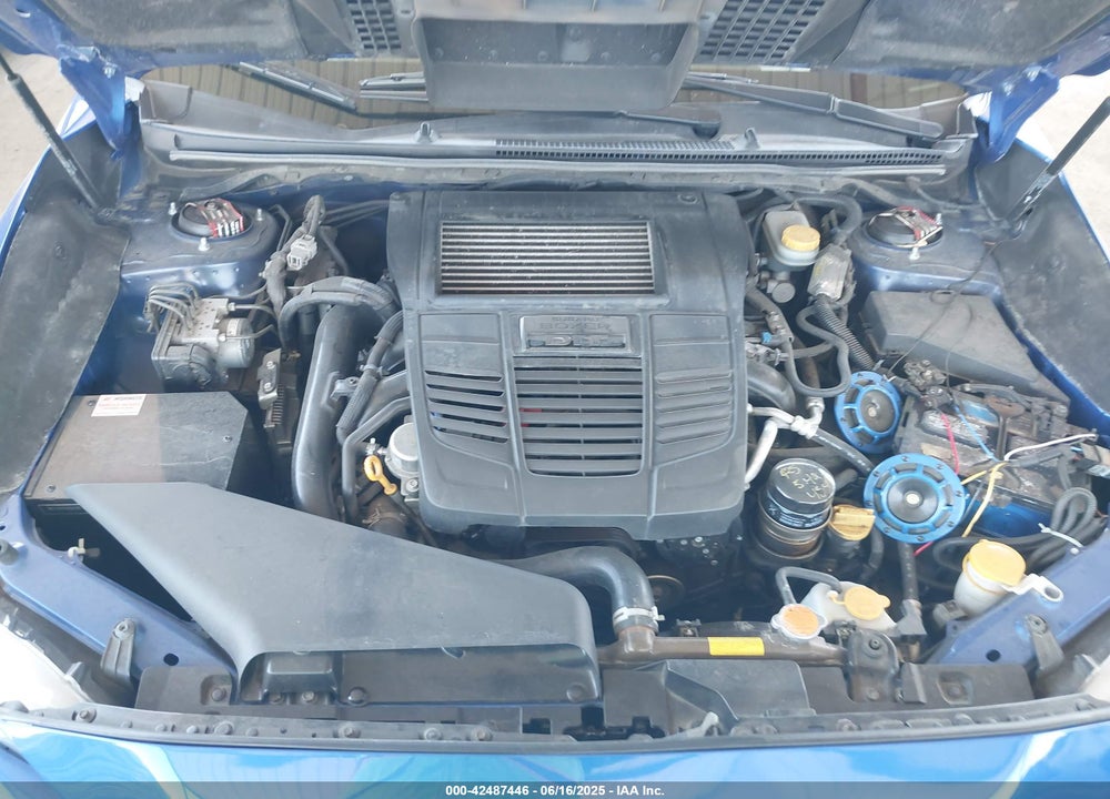 2015 SUBARU WRX PREMIUM VIN: JF1VA1D60F9808589