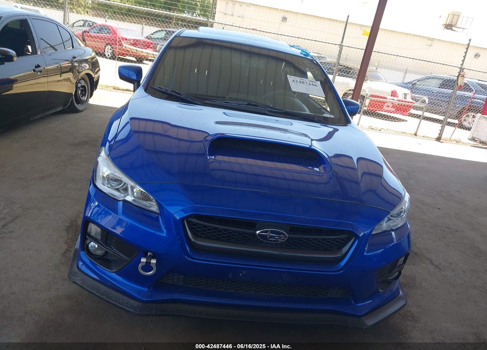 2015 SUBARU WRX PREMIUM VIN: JF1VA1D60F9808589