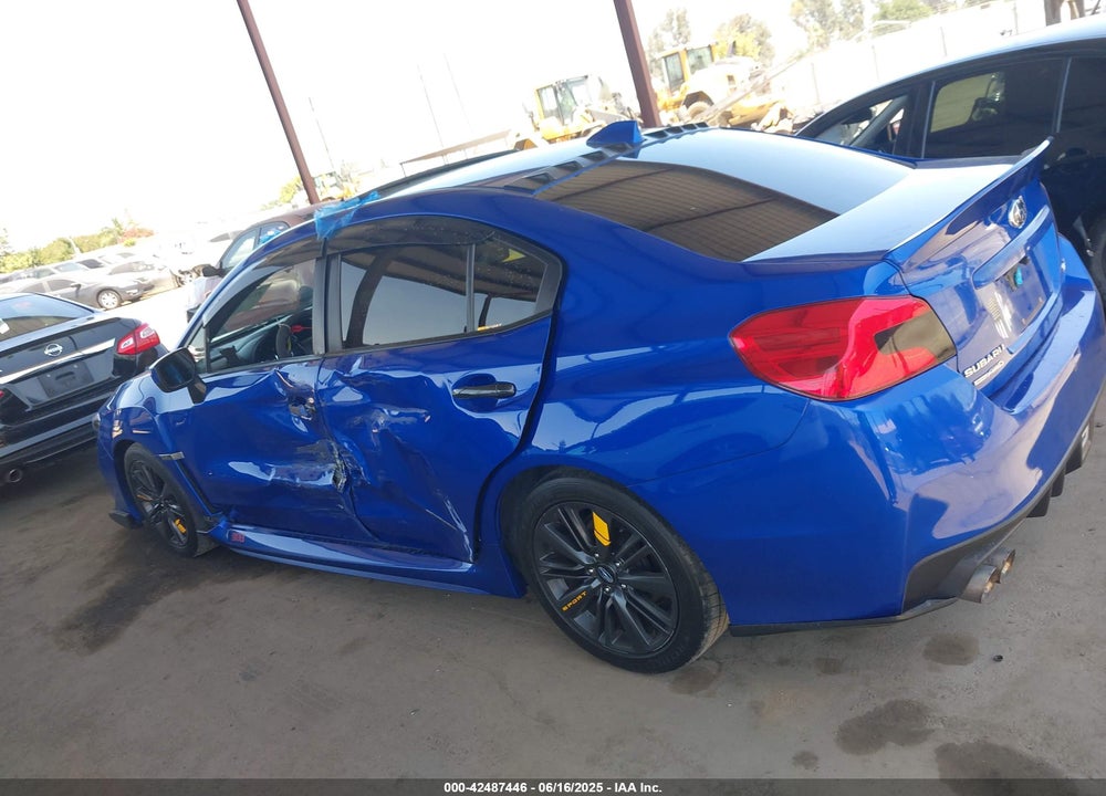 2015 SUBARU WRX PREMIUM VIN: JF1VA1D60F9808589