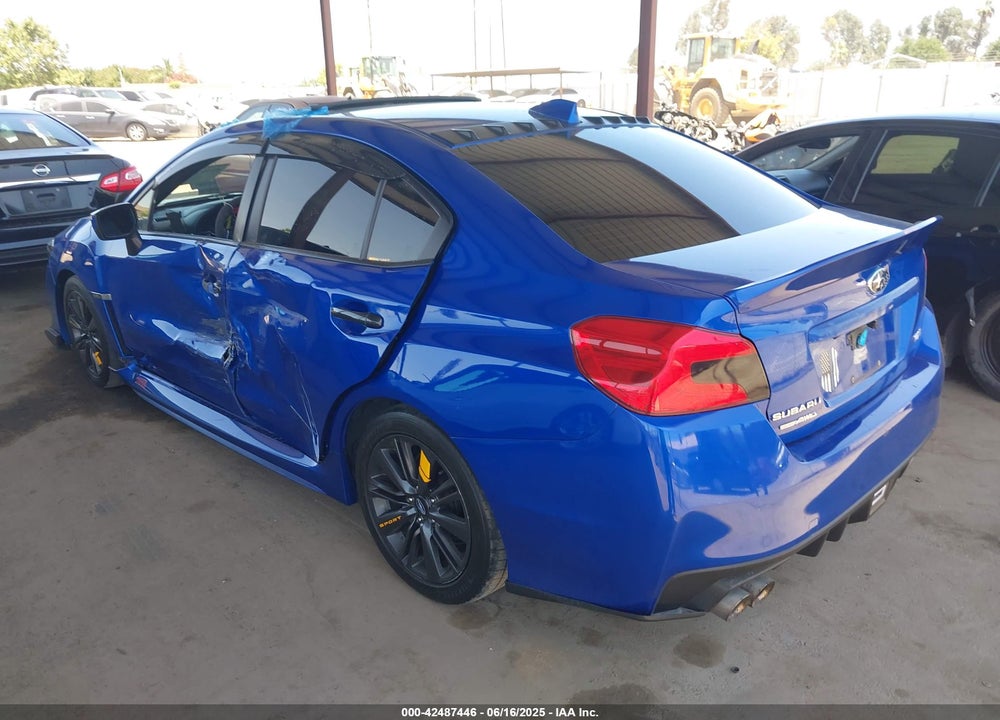 2015 SUBARU WRX PREMIUM VIN: JF1VA1D60F9808589