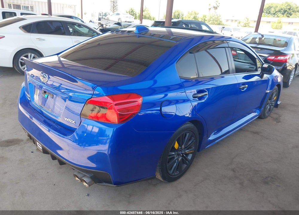 2015 SUBARU WRX PREMIUM VIN: JF1VA1D60F9808589