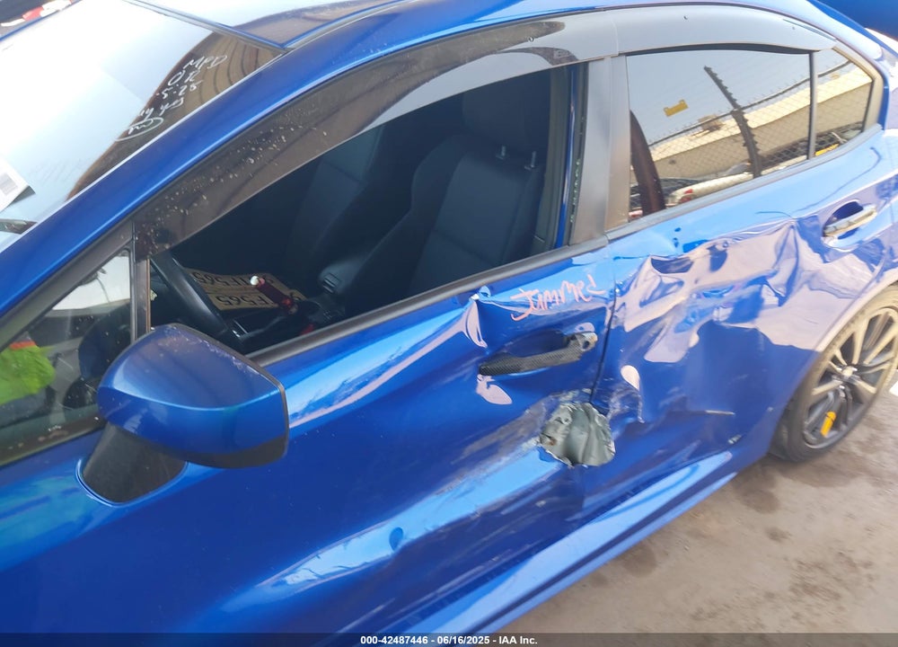 2015 SUBARU WRX PREMIUM VIN: JF1VA1D60F9808589
