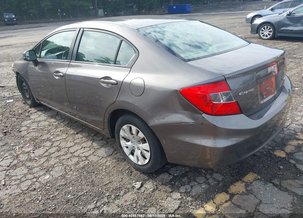 2012 HONDA CIVIC VIN: 19XFB2F55CE383433