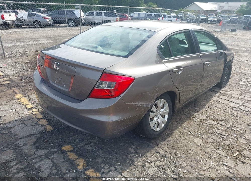 2012 HONDA CIVIC VIN: 19XFB2F55CE383433