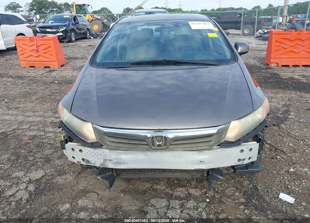 2012 HONDA CIVIC VIN: 19XFB2F55CE383433