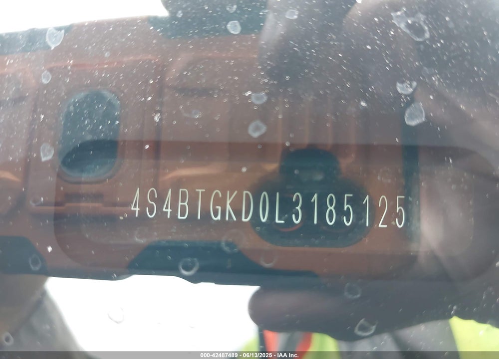 2020 SUBARU OUTBACK VIN: 4S4BTGKD0L3185125