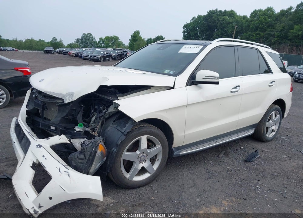2014 MERCEDES-BENZ ML 550 VIN: 4JGDA7DBXEA328591