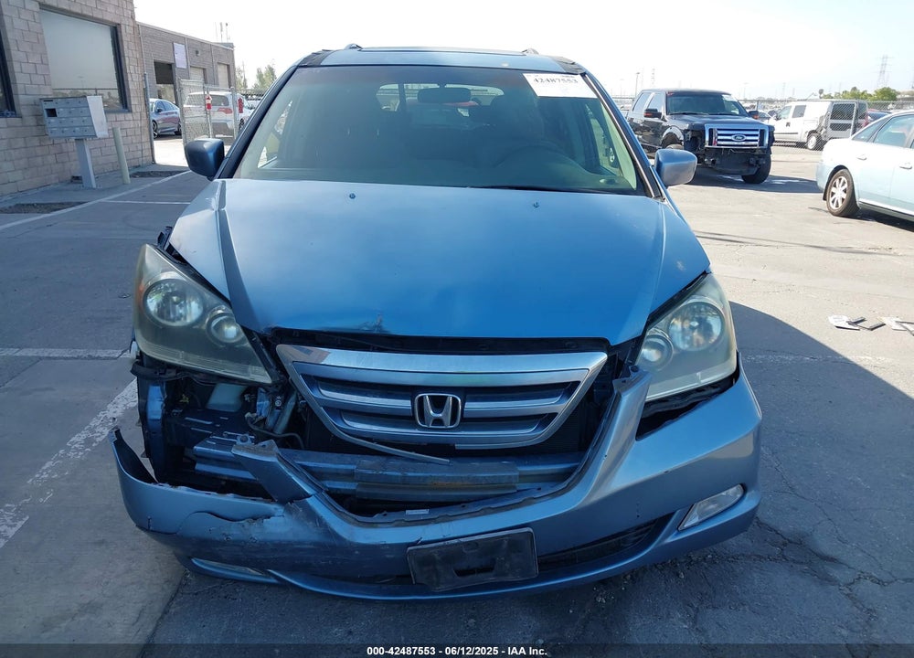 2005 HONDA ODYSSEY EX VIN: 5FNRL38425B099307