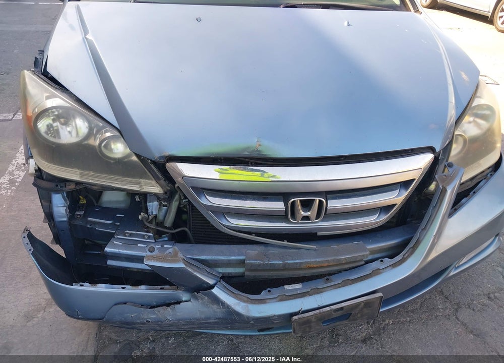 2005 HONDA ODYSSEY EX VIN: 5FNRL38425B099307