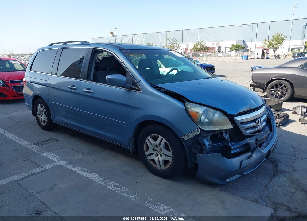 2005 HONDA ODYSSEY EX VIN: 5FNRL38425B099307
