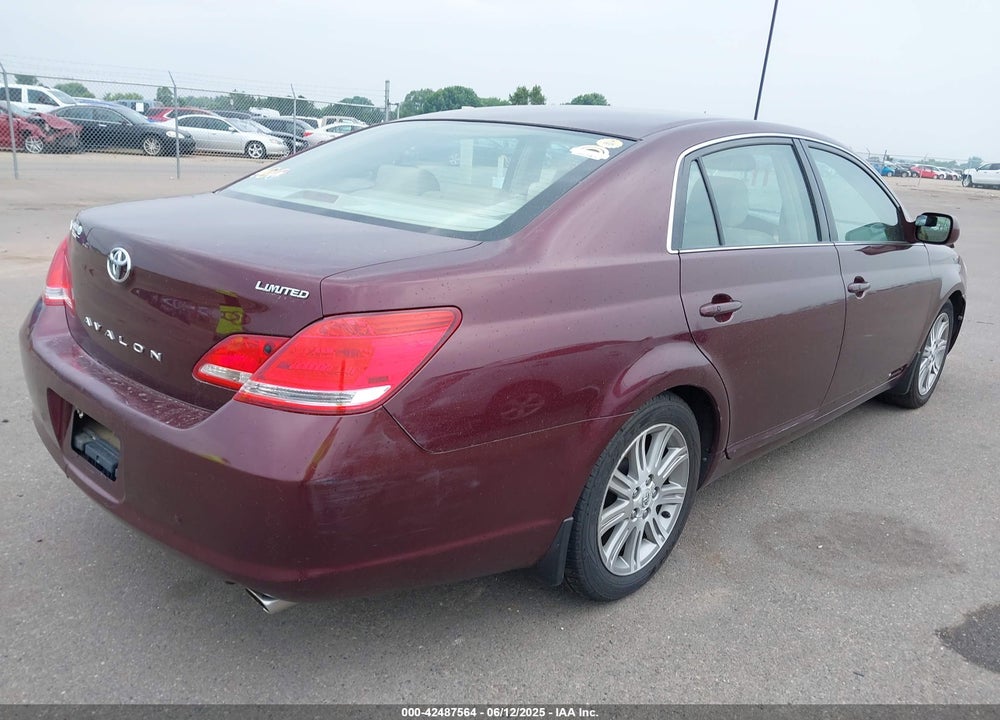 2006 TOYOTA AVALON VIN: 4T1BK36B16U074053