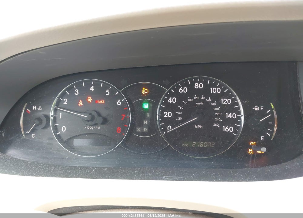 2006 TOYOTA AVALON VIN: 4T1BK36B16U074053
