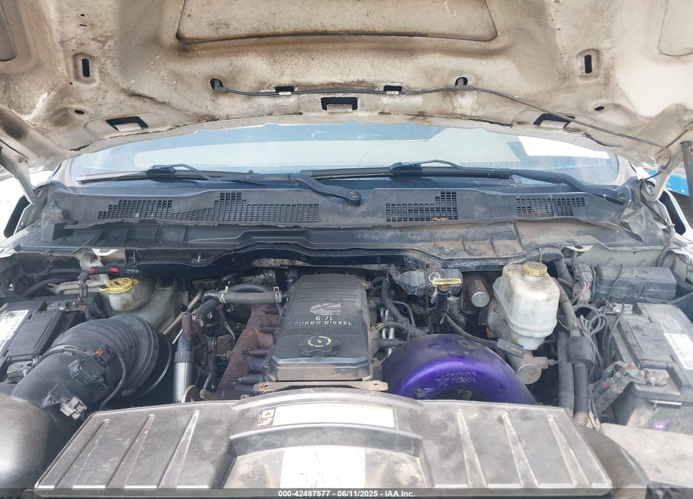 2011 RAM 5500 HD CHASSIS ST/SLT VIN: 3D6WA7EL3BG502934