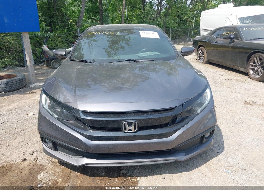 2019 HONDA CIVIC VIN: 2HGFC2F85KH590867