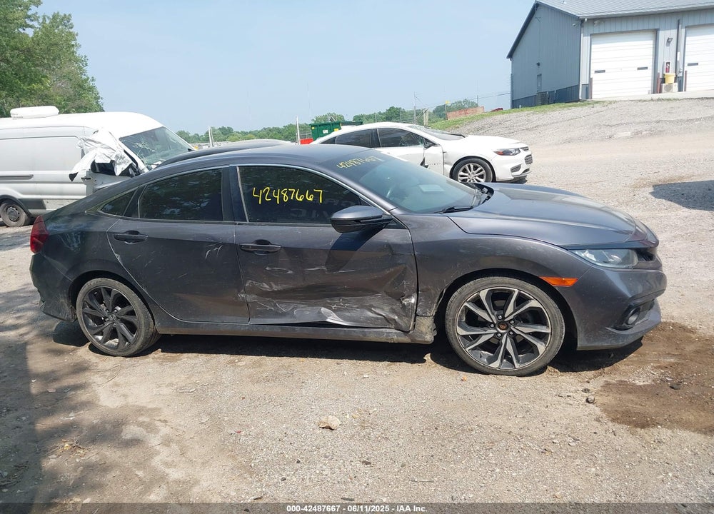 2019 HONDA CIVIC VIN: 2HGFC2F85KH590867