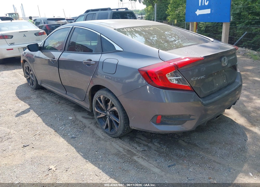 2019 HONDA CIVIC VIN: 2HGFC2F85KH590867