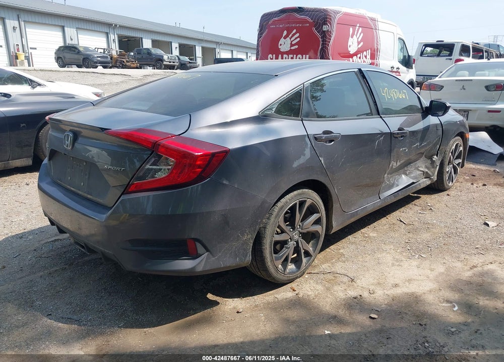 2019 HONDA CIVIC VIN: 2HGFC2F85KH590867