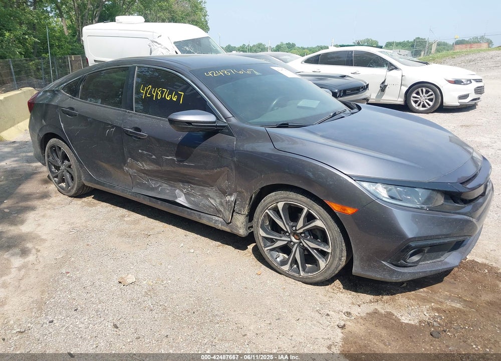 2019 HONDA CIVIC VIN: 2HGFC2F85KH590867