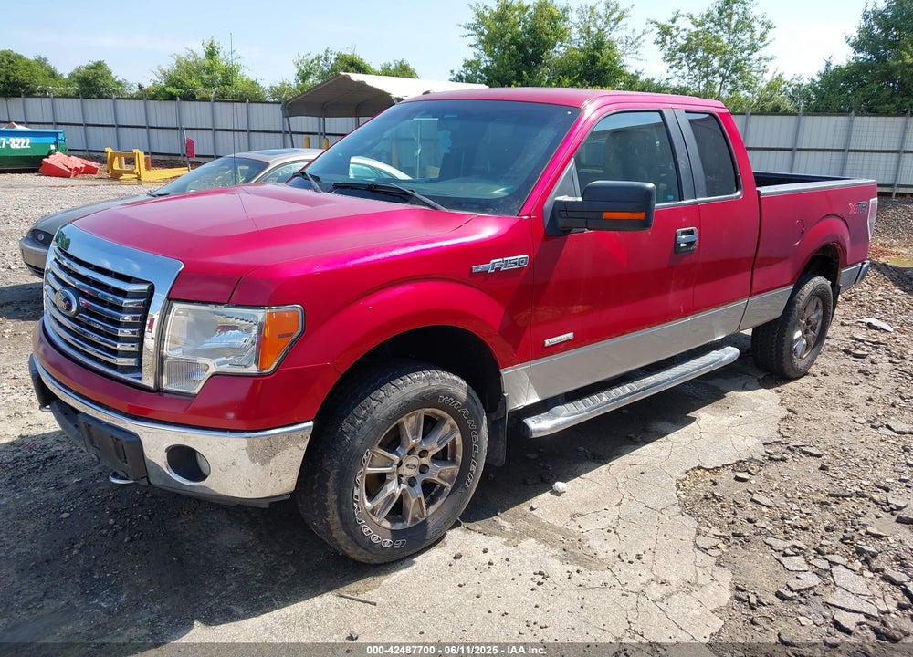 2012 FORD F-150 XLT VIN: 1FTFX1ET6CFB76700