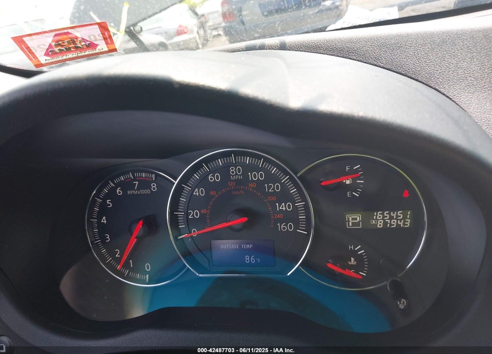 2014 NISSAN MAXIMA VIN: 1N4AA5AP7EC913876