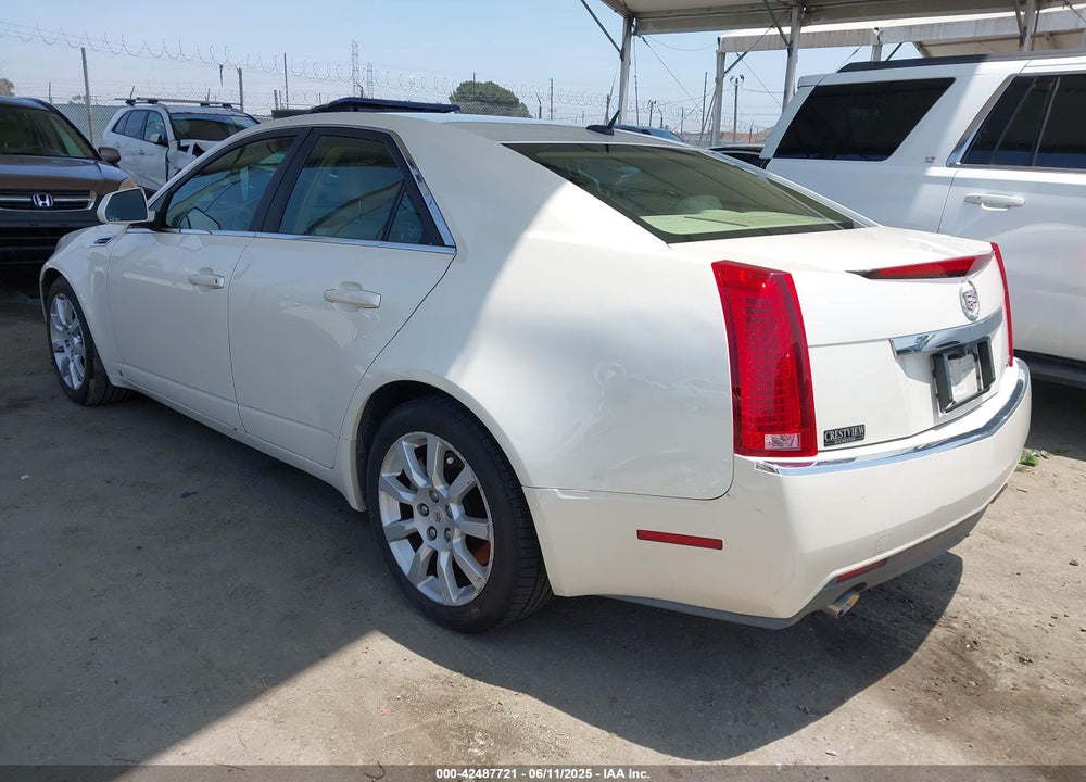 2008 CADILLAC CTS STANDARD VIN: 1G6DG577580201615