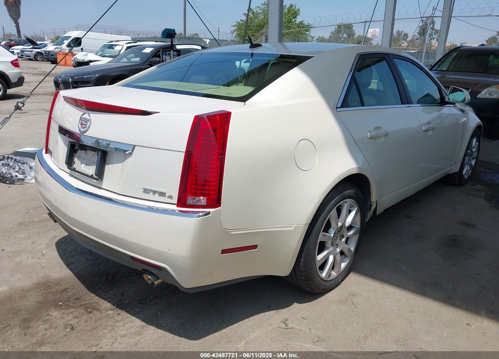 2008 CADILLAC CTS STANDARD VIN: 1G6DG577580201615