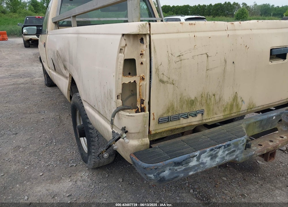 1995 GMC SIERRA C3500 VIN: 1GTGC34K2SE536473