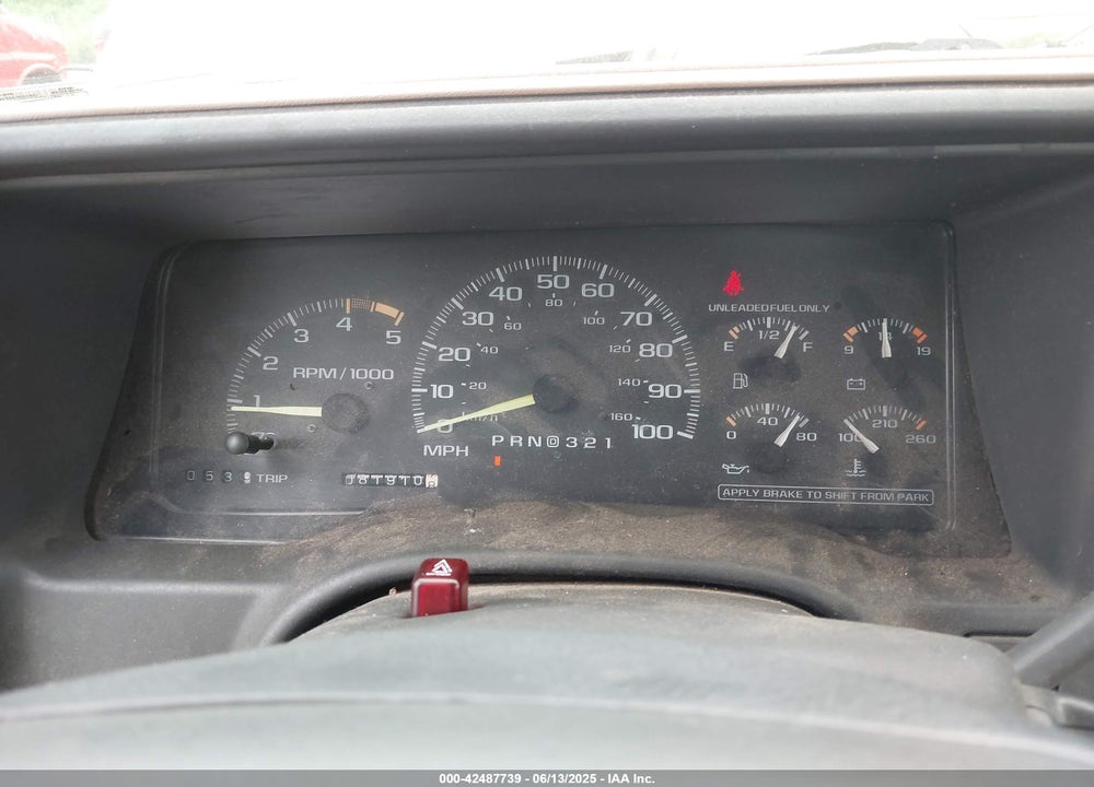 1995 GMC SIERRA C3500 VIN: 1GTGC34K2SE536473