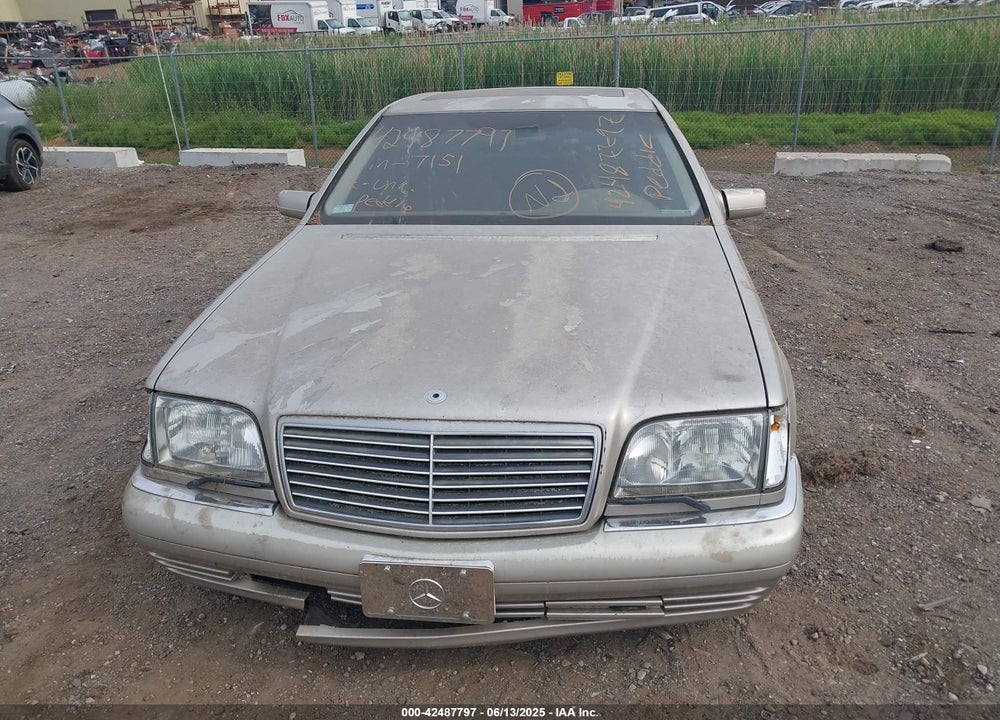 1999 MERCEDES-BENZ S 600 VIN: WDBGA57G2XA417151