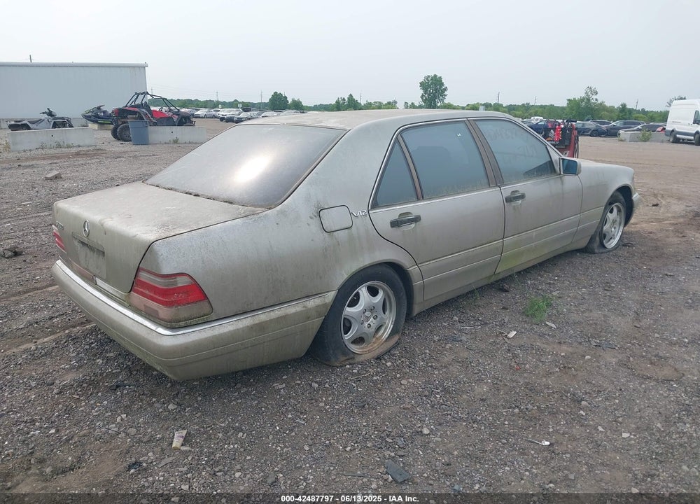 1999 MERCEDES-BENZ S 600 VIN: WDBGA57G2XA417151
