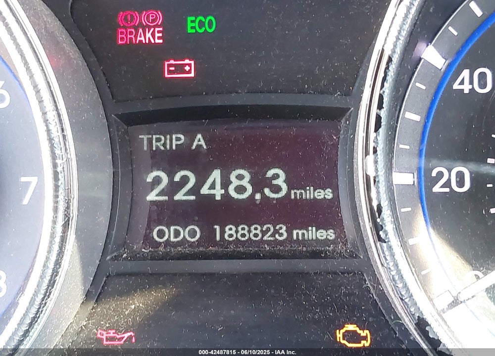 2013 HYUNDAI SONATA VIN: 5NPEB4AC4DH785860