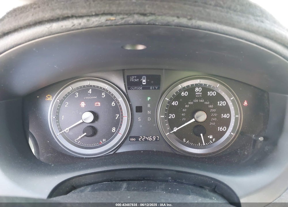 2008 LEXUS ES 350 VIN: JTHBJ46GX82188638
