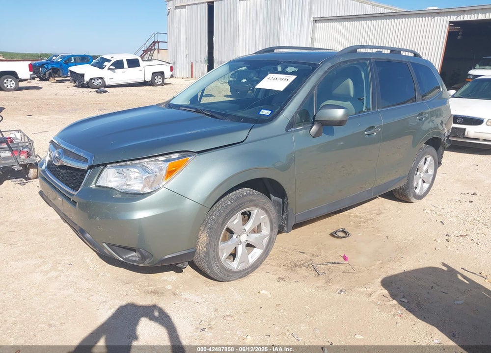 2016 SUBARU FORESTER VIN: JF2SJARC2GH490110