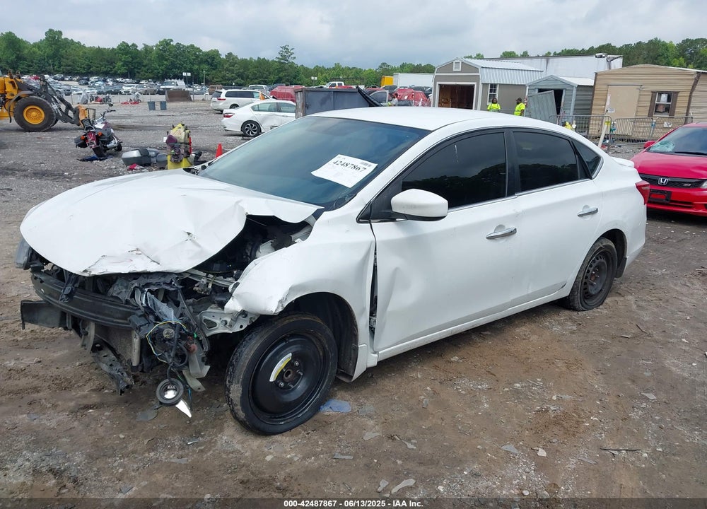 2017 NISSAN SENTRA VIN: 3N1AB7AP2HY216374
