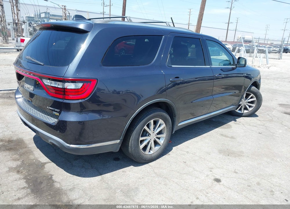 2014 DODGE DURANGO VIN: 1C4RDHDG6EC481427