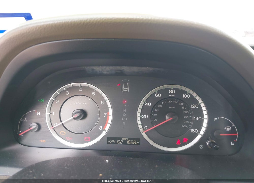 2009 HONDA ACCORD VIN: 1HGCP26339A151400