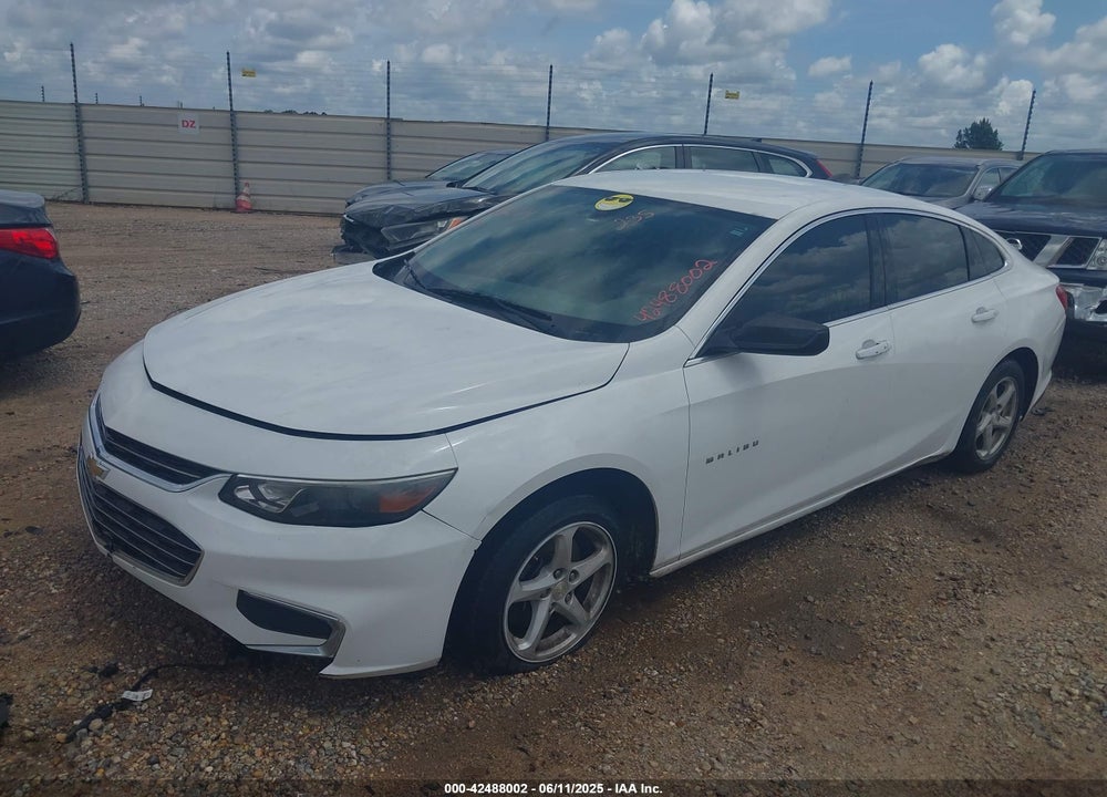 2016 CHEVROLET MALIBU VIN: 1G1ZC5ST3GF212524