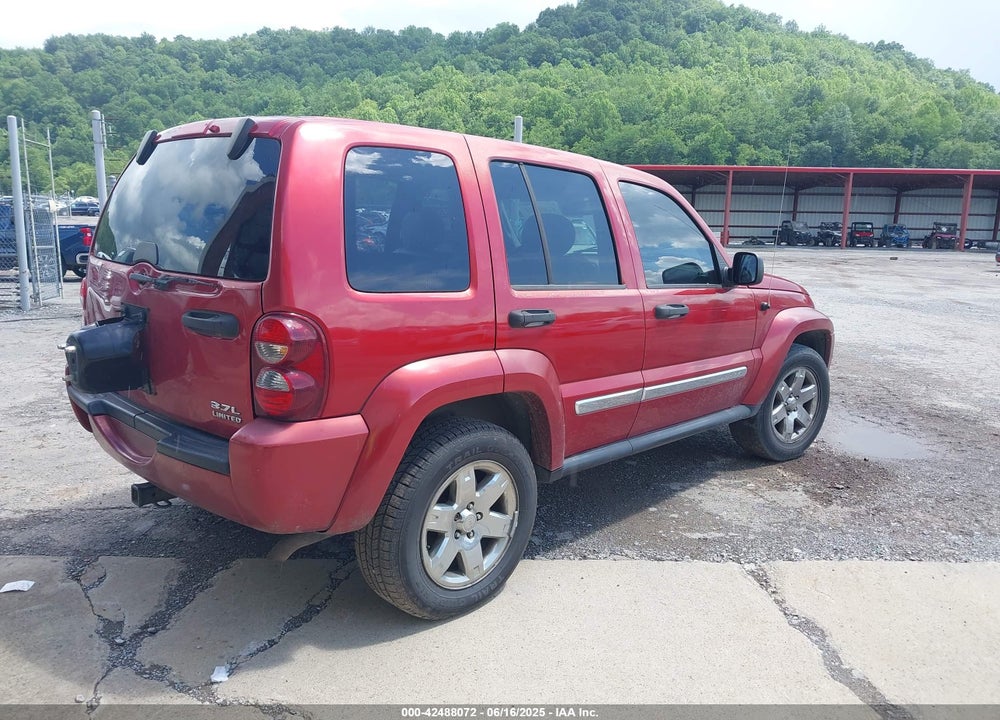 2007 JEEP LIBERTY LIMITED EDITION VIN: 1J8GL58K47W514412
