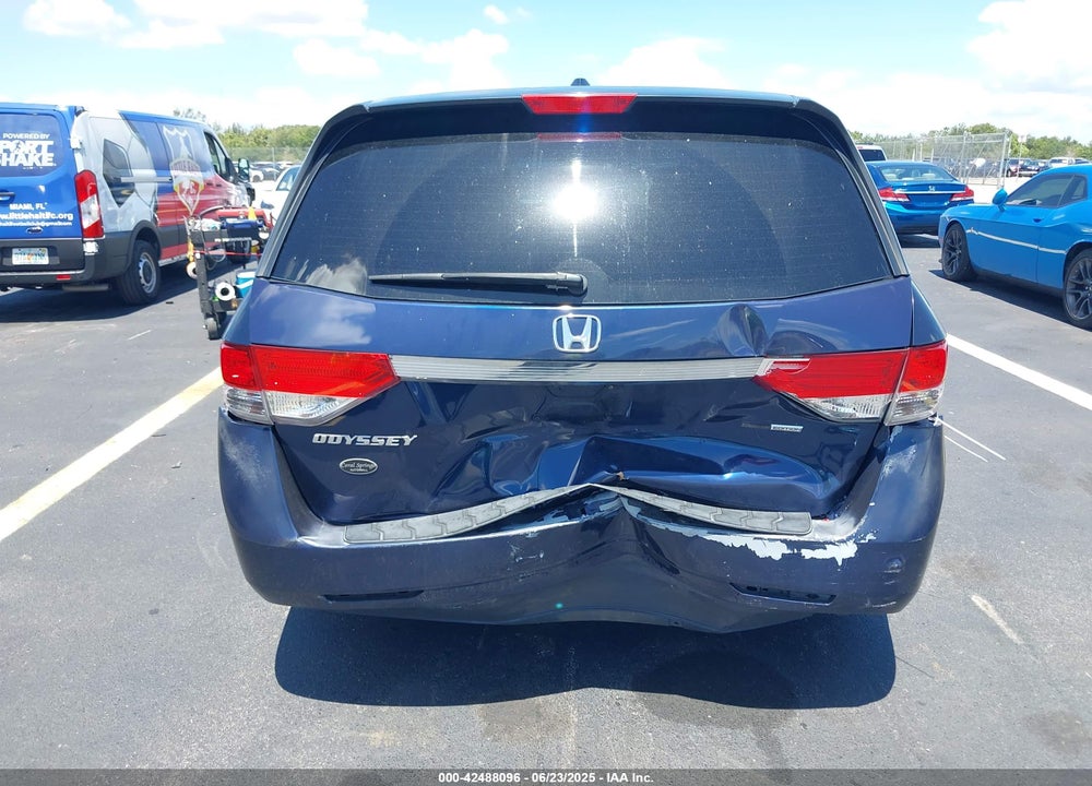 2016 HONDA ODYSSEY SE VIN: 5FNRL5H39GB043757
