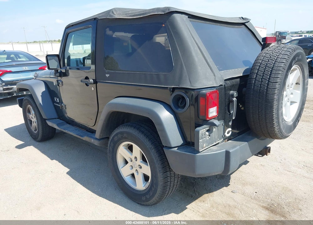 2007 JEEP WRANGLER X VIN: 1J4FA24187L160975