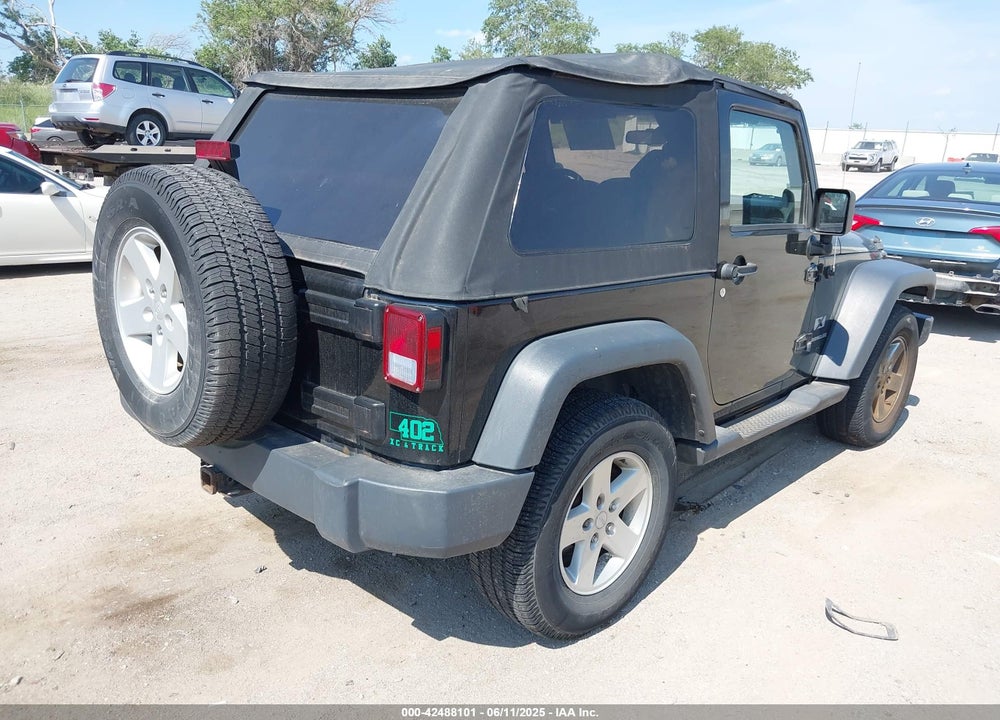 2007 JEEP WRANGLER X VIN: 1J4FA24187L160975