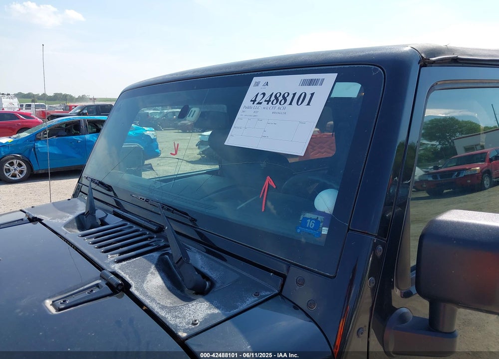 2007 JEEP WRANGLER X VIN: 1J4FA24187L160975