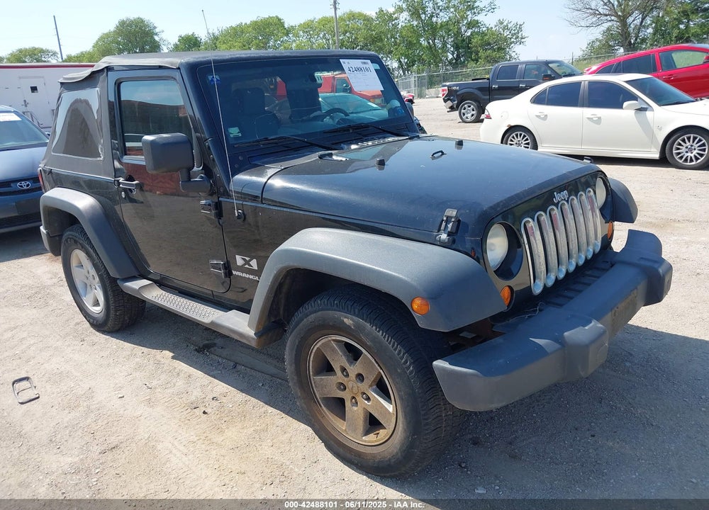 2007 JEEP WRANGLER X VIN: 1J4FA24187L160975