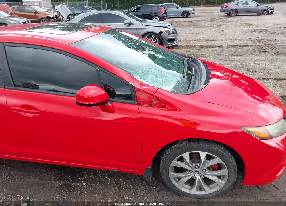 2012 HONDA CIVIC VIN: 2HGFB6E52CH704911