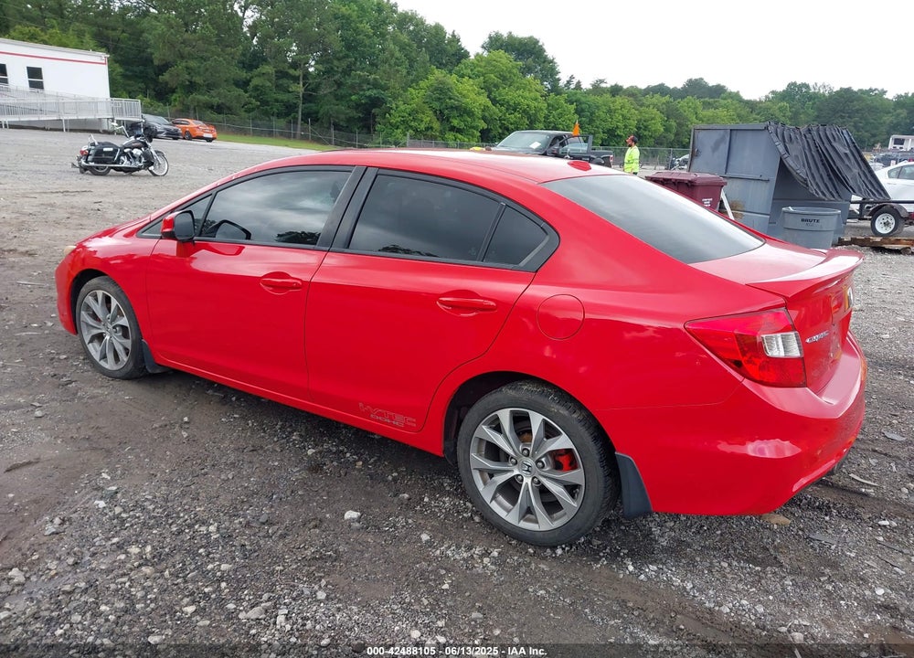 2012 HONDA CIVIC VIN: 2HGFB6E52CH704911