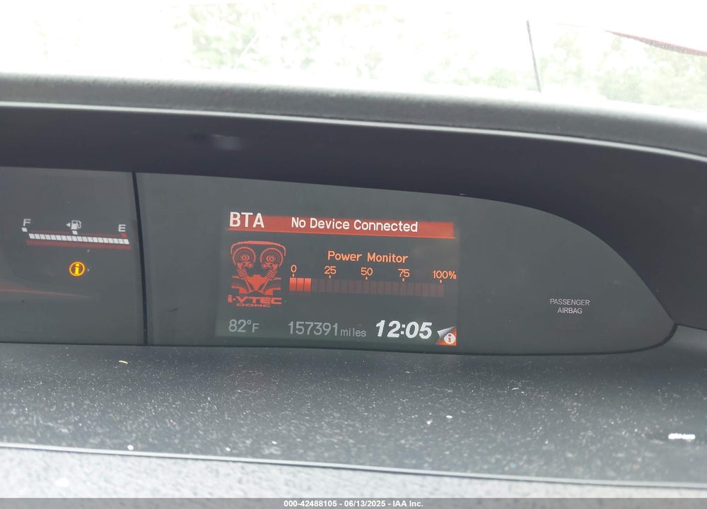 2012 HONDA CIVIC VIN: 2HGFB6E52CH704911