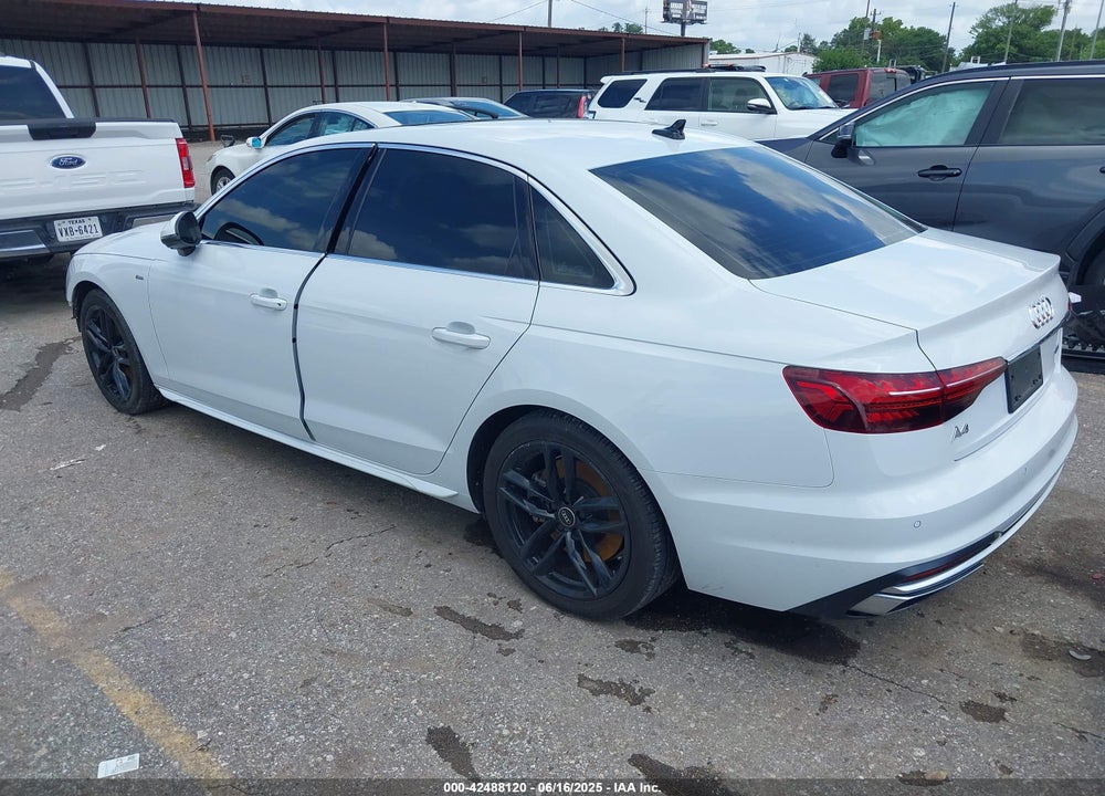 2023 AUDI A4 VIN: WAUEAAF44PN006672
